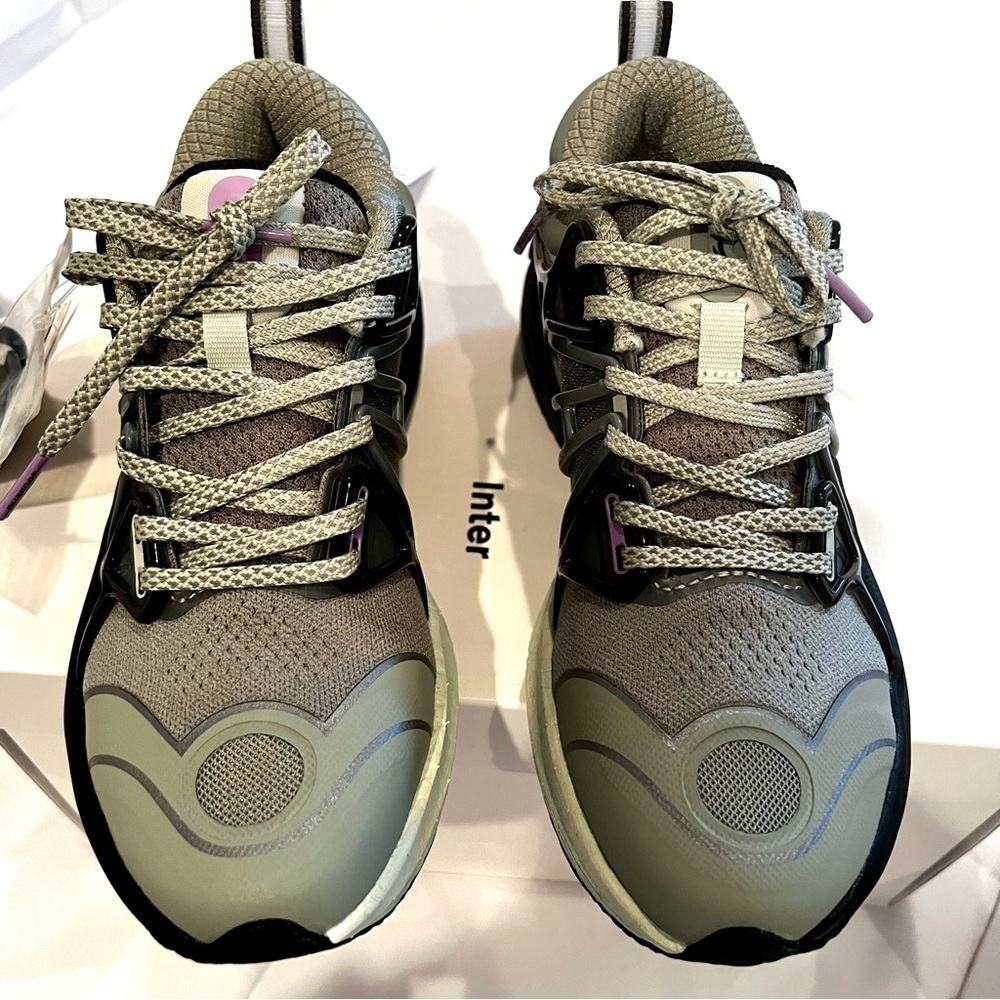 Nwt Soulland X Li-Ning Green Furious Rider Low-Top Sneakers Women 6 Platform — image 4 of 8